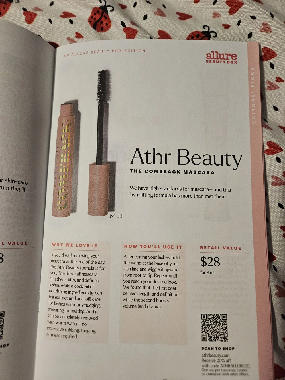 athr beauty lightweight mascara